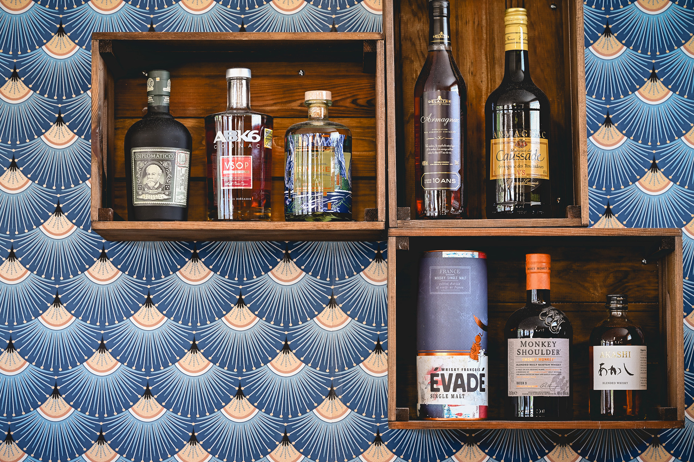 Sélection Rhum et Whisky et les boissons de L'Épicurien
