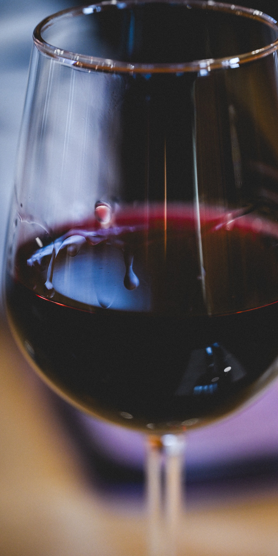 Verre de vin L'Épicurien à Peyrat-le-Château